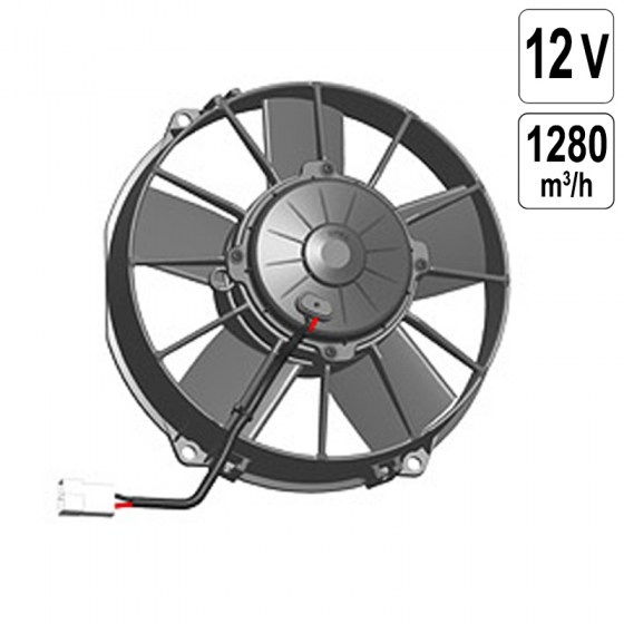 Ventilator AXIAL 12V - 1280 m3/h - aspirare - VA02-AP70/LL-40A